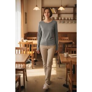 dosa Silk long Sleeved Tshirt size 3/L